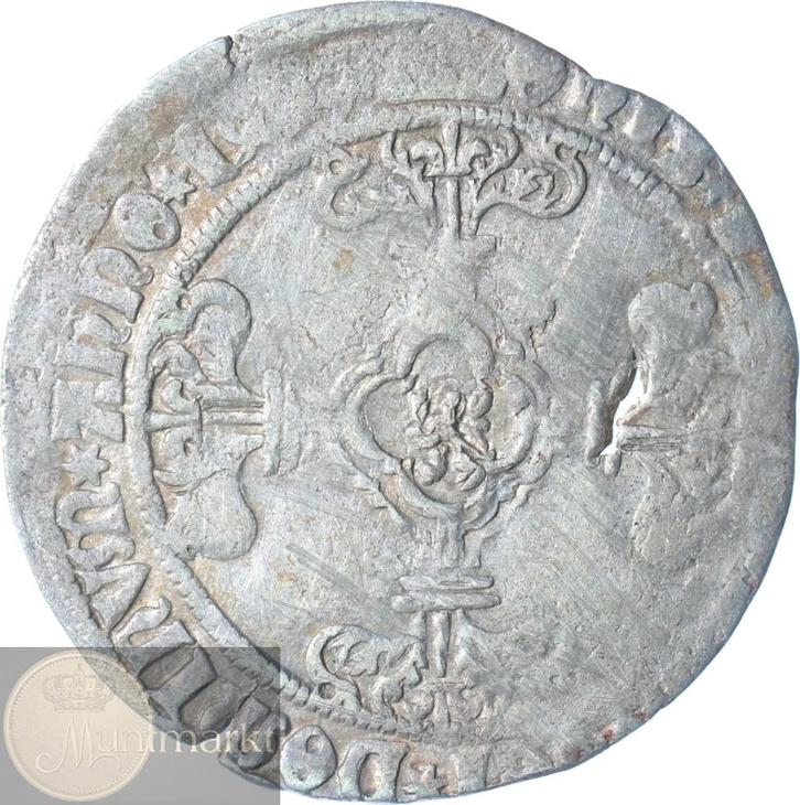 Antwerpen - Dubbele stuiver 1497 "Filips de Schone", Postzegels en Munten, Munten | Nederland, Losse munt, Overige waardes, Vóór koninkrijk