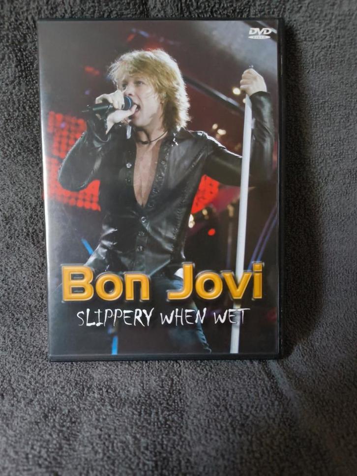 Bon Jovi - Slippery When Wet (Live) DVD - Living on a Prayer, Cd's en Dvd's, Dvd's | Muziek en Concerten, Gebruikt, Muziek en Concerten