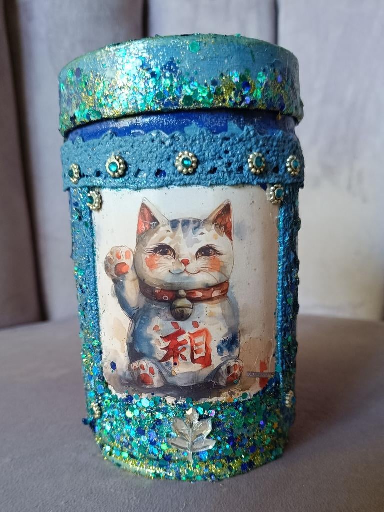 Lucky Cat Maneki Neko, Ophalen of Verzenden