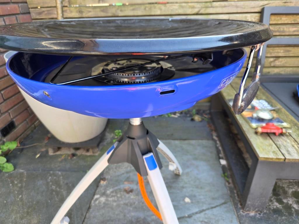 Cadac eazi chef skottel, Ophalen, Gebruikt