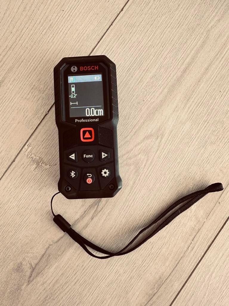 Bosch laser meter, Doe-het-zelf en Verbouw, Meetapparatuur, Ophalen of Verzenden, Zo goed als nieuw