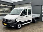 Volkswagen Crafter 35 2.0 TDI DC Open laadbak Airco Cruise c, Auto's, Gebruikt, 4 cilinders, Volkswagen, Wit