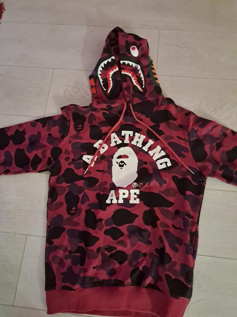 Bathing Ape., Kleding | Heren, Maat 48/50 (M), Paars, Ophalen of Verzenden, Zo goed als nieuw