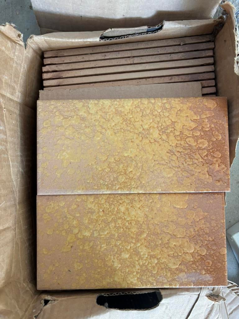 Tegels 10x20 37stuks, Ophalen, Nieuw, Minder dan 20 cm, Minder dan 20 cm