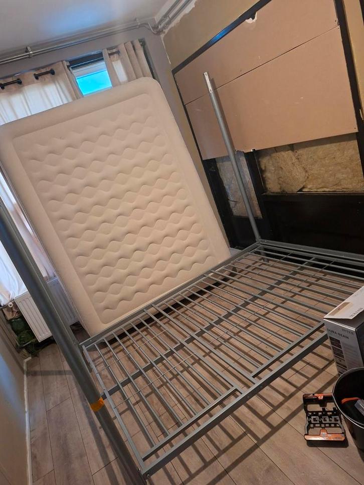 Gratis ophalen: Tweepersoons stapelbed 140x200 cm, Huis en Inrichting, Slaapkamer | Stapelbedden en Hoogslapers, Gebruikt, Stapelbed