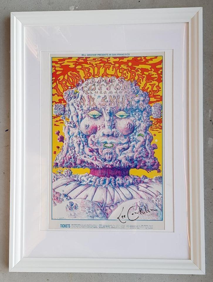 Lee Conklin Iron Butterfly Gesigneerd, Antiek en Kunst, Kunst | Litho's en Zeefdrukken, Ophalen of Verzenden