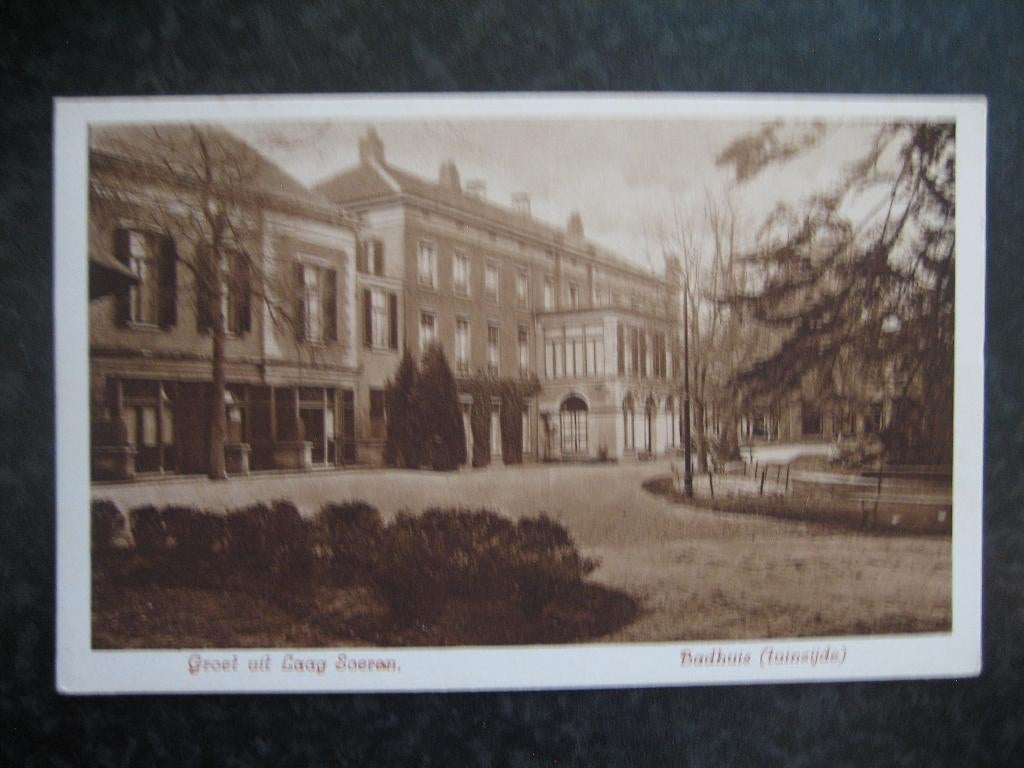 LAAG SOEREN Badhuis tuinzijde, Ophalen of Verzenden, 1920 tot 1940, Gelderland