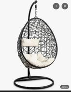 Hangstoel Ei - Rotan - Nieuwstaat, Tuin en Terras, Tuinstoelen, Ophalen, Zo goed als nieuw, Rotan