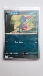 Sneasel Holo Pokeball Patern 061/131 Prismatic Evolutions Po, Ophalen of Verzenden, Zo goed als nieuw
