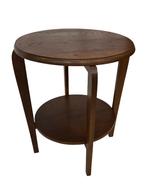 Art Deco Bijzettafel Tafeltje Eiken Design Minimalistisch, Gebruikt, Art Deco, Art Deco, Ophalen of Verzenden