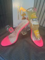 Laura Mode Neon Roze Hakken - Maat 36, Kleding | Dames, Schoenen, Pumps, Ophalen of Verzenden, Zo goed als nieuw, Roze