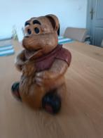 Handgesneden Houten Beer, Ophalen of Verzenden