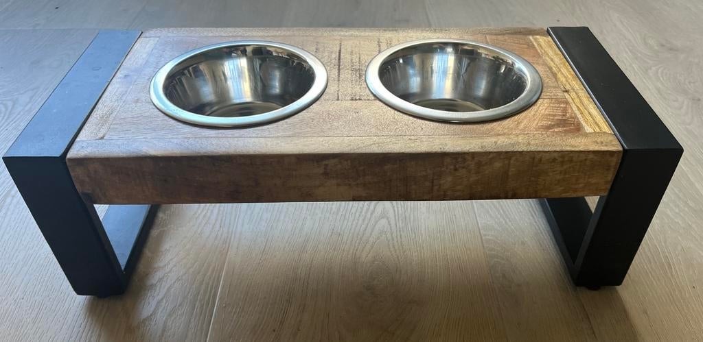 Voerbakjes, Dieren en Toebehoren, Hondenvoerbakken en Drinkbakken, Ophalen, Zo goed als nieuw