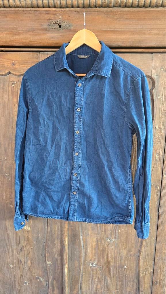 Spijkerblouse Maat M - Zo goed als nieuw, Maat 38/40 (M), Blauw, Ophalen of Verzenden, Zo goed als nieuw