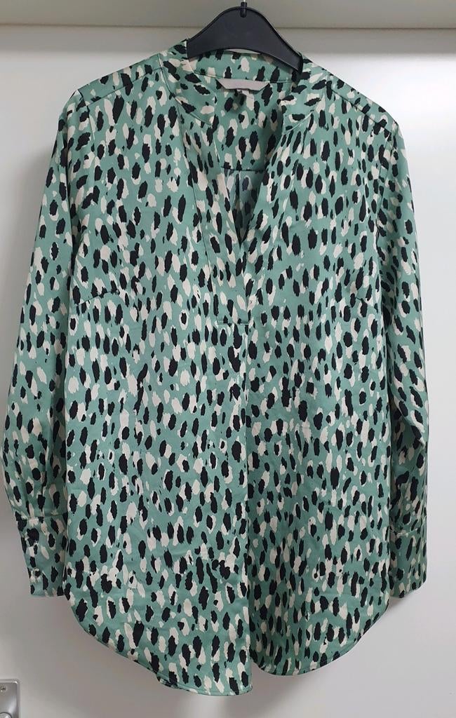 H&M Blouse met dierenprint - Maat 38, Maat 38/40 (M), H&M, Ophalen of Verzenden, Zo goed als nieuw