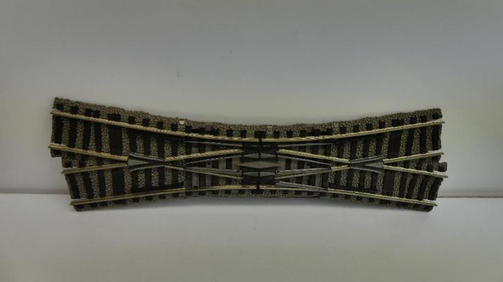 Fleischmann Profirails Engelse Wissel 6165R opknapper, Hobby en Vrije tijd, Modeltreinen | H0, Gebruikt, Rails, Gelijkstroom, Fleischmann