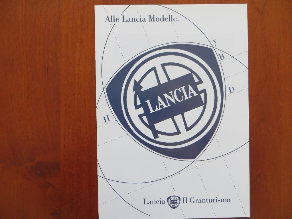 Alle Lancia Modelle (sept. 1997), Ophalen of Verzenden, Nieuw, Overige merken