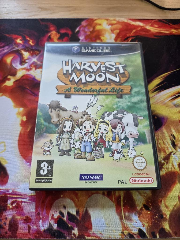 Nintendo Gamecube Harvest Moon met doos boekje en Kaart, Spelcomputers en Games, Games | Nintendo GameCube, Zo goed als nieuw