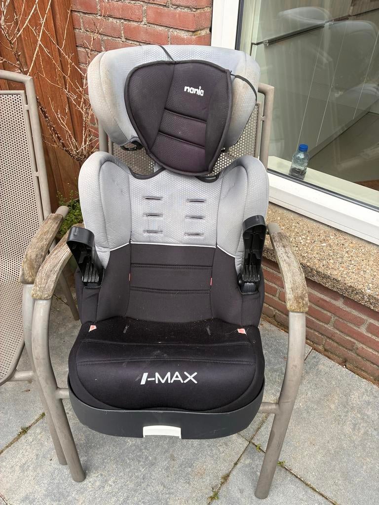 Nania I-MAX autostoeltje, Overige merken, Verstelbare rugleuning, Ophalen of Verzenden, 9 t/m 36 kg
