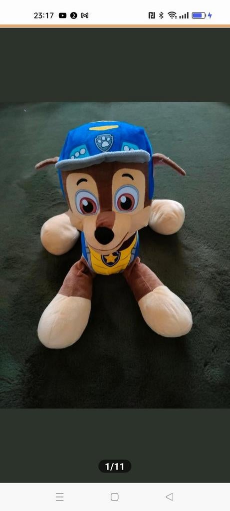 Paw Patrol pluche speelgoed,, Ophalen of Verzenden, Zo goed als nieuw, Overige typen