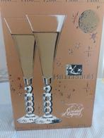 Christal dárc Champagne fluites, Huis en Inrichting, Keuken | Servies, Ophalen, Glas of Glazen, Nieuw, Glas