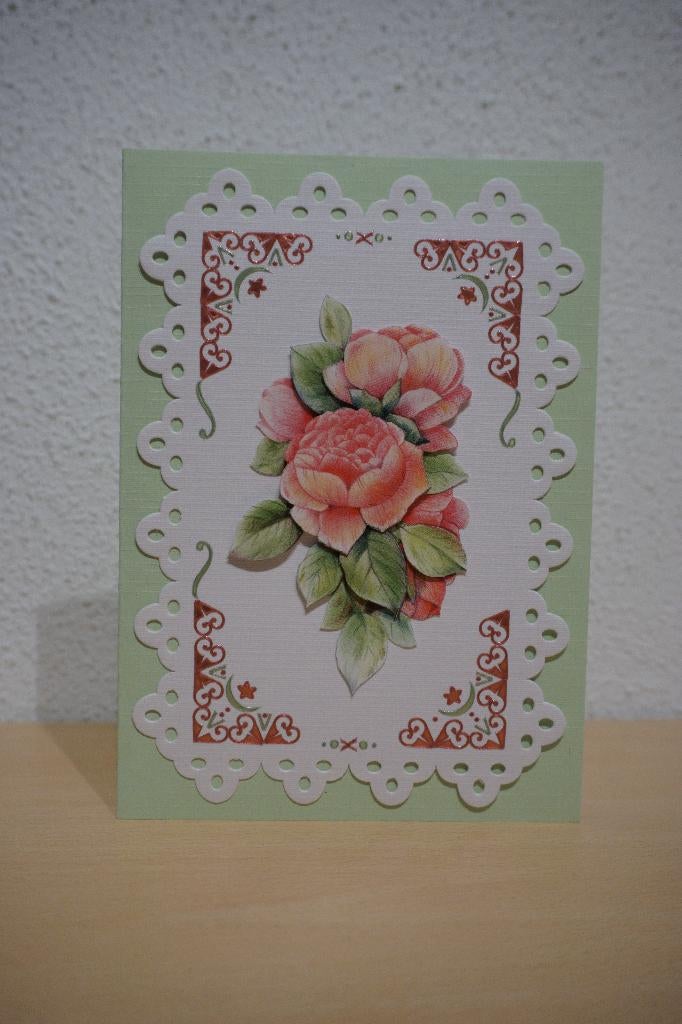 zelfgemaakte kaart nr. 212, Hobby en Vrije tijd, Ophalen of Verzenden, Nieuw, Overige thema's