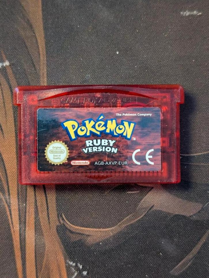 Pokémon Ruby Version GBA / DS Lite, Spelcomputers en Games, Games | Nintendo Game Boy, Gebruikt, Role Playing Game (Rpg), 1 speler