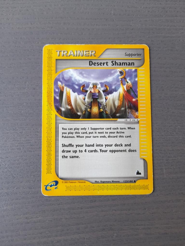 2003 skyridge 123/144 desert shaman, Ophalen of Verzenden, Gebruikt, Losse kaart