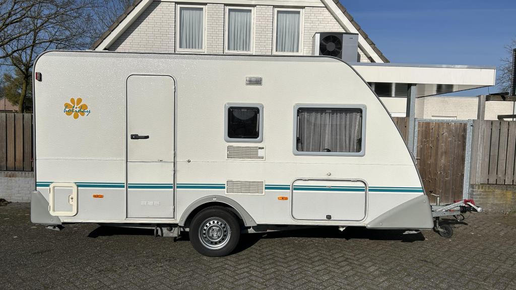 Eifelland Holiday 415 TMF Voortent/luifel, Caravans en Kamperen, Caravans, Standaardzit, Bedrijf, 750 - 1000 kg, Eifelland