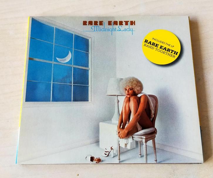 Rare Earth - Midnight Lady/Band Together CD 2017, Cd's en Dvd's, Cd's | R&B en Soul, Zo goed als nieuw, 1960 tot 1980, Ophalen of Verzenden