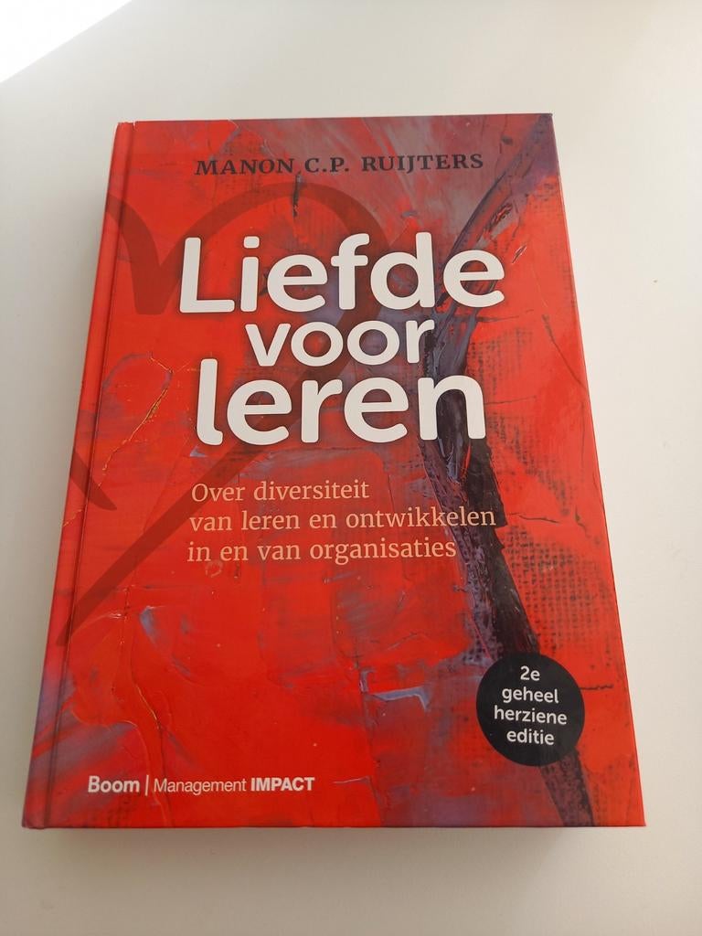 Liefde voor leren - Manon C.P. Ruijters (2020), Ophalen of Verzenden, Zo goed als nieuw, Management