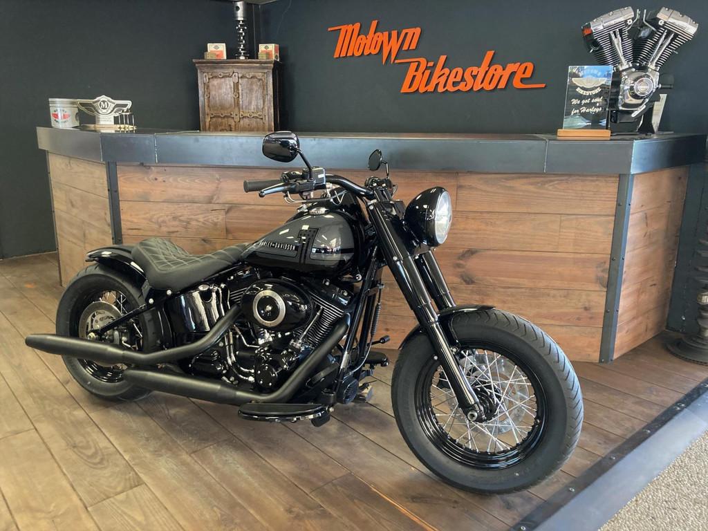 Harley Davidson FLS Softail Custom Special Paint Custom Rear, Motoren, Motoren | Harley-Davidson, Info@harley-davidson.com, Bedrijf