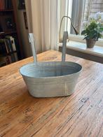 Metalen plantenbak met haken, Ophalen, Gebruikt, Minder dan 30 cm, Balkon