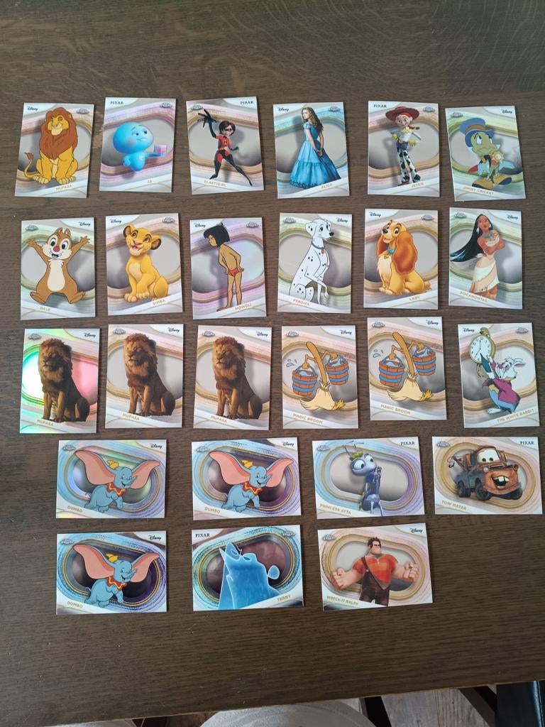 Disney Topps Chrome kaarten - Ruilen of Kopen, Verzamelen, Ophalen of Verzenden, Overige figuren, Zo goed als nieuw, Papier, Kaart of Schrift