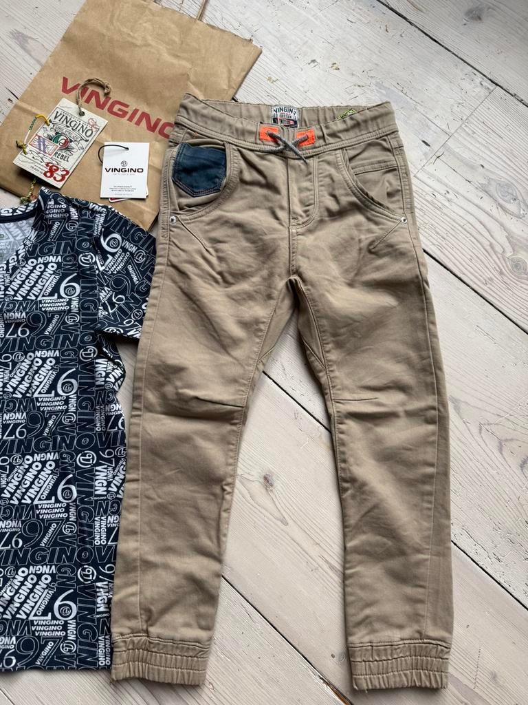Heel gave Celdo Banana broek van VINGINO size 6/116, Kinderen en Baby's, Kinderkleding | Maat 116, Broek, Ophalen of Verzenden