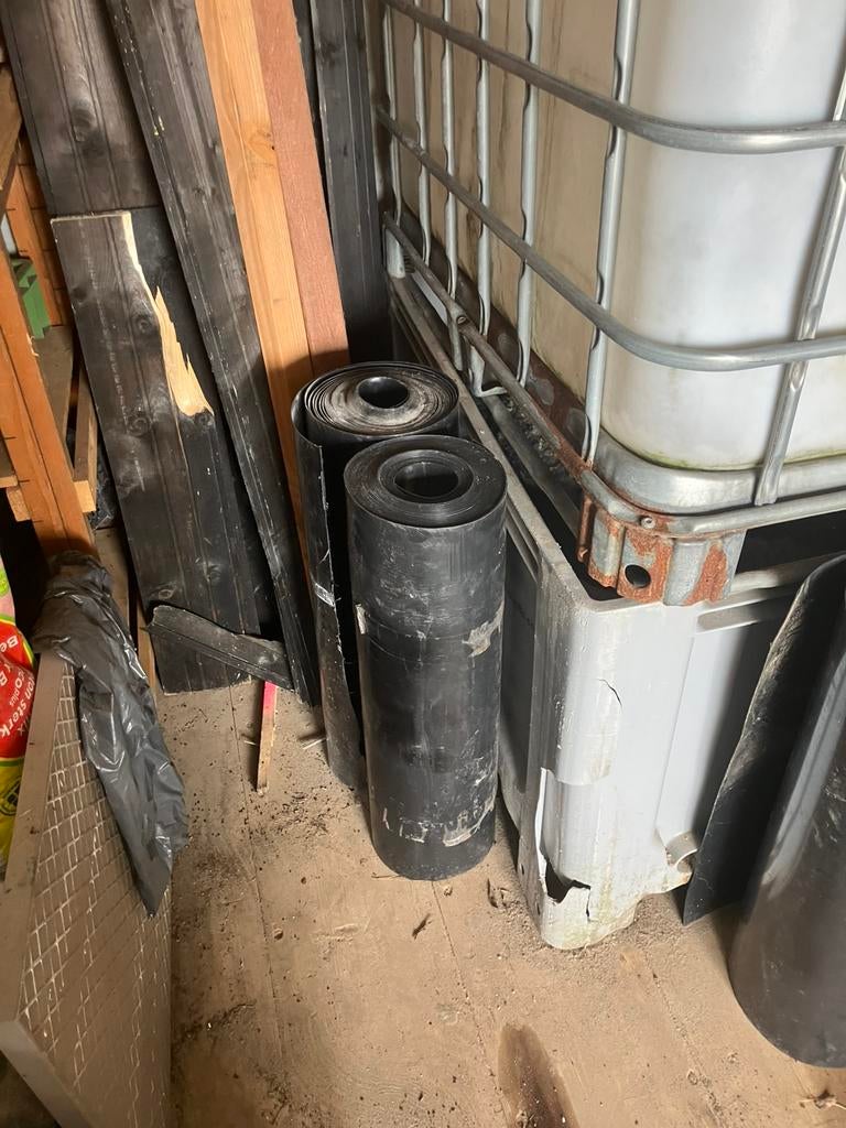 Wortelscherm 3 rollen nieuw, Kunststof, Nieuw, Ophalen of Verzenden, 200 cm of meer