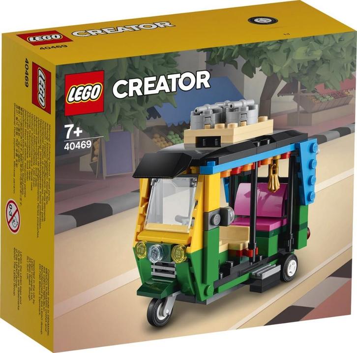 Lego Creator 40469 Tuktuk NIEUW, Kinderen en Baby's, Speelgoed | Duplo en Lego, Nieuw, Lego, Complete set, Ophalen of Verzenden