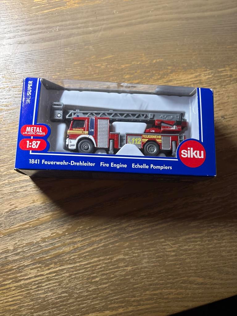Siku brandweerauto 1:87, Ophalen of Verzenden, Nieuw, Bus of Vrachtwagen, SIKU
