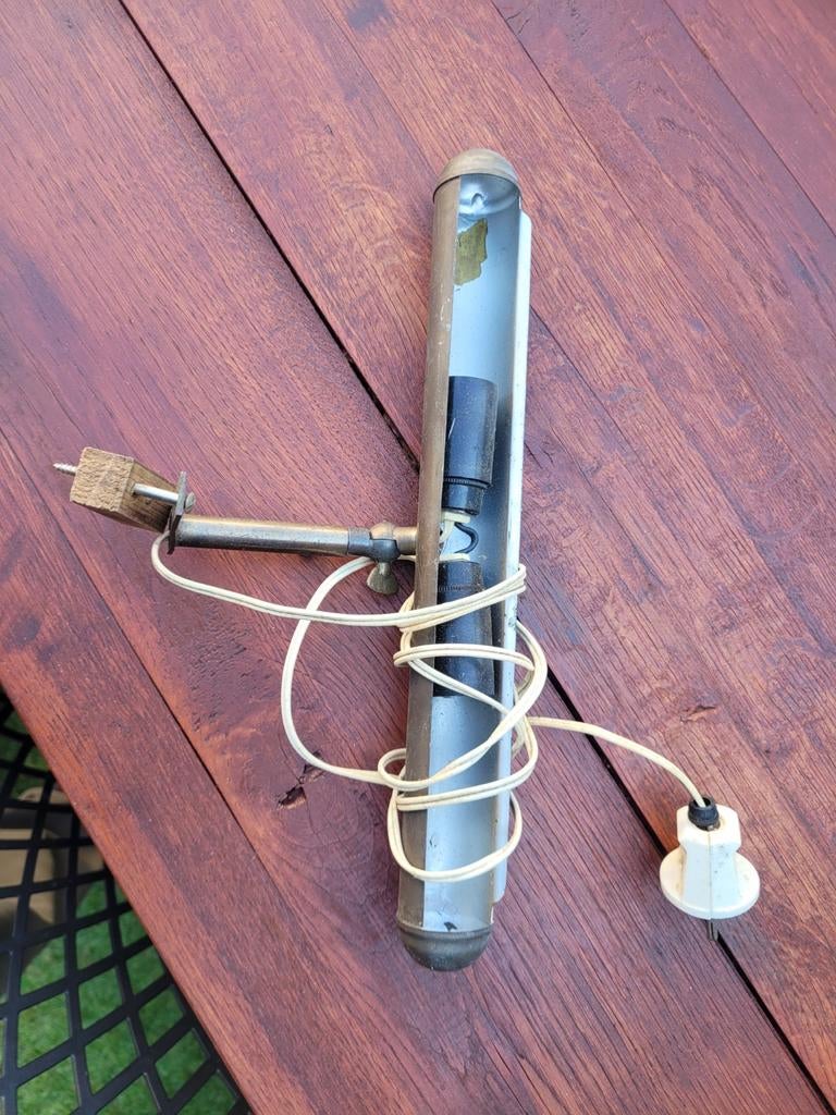 Vintage Schilderijlamp - Klassieke Verlichting, Huis en Inrichting, Ophalen, Gebruikt, Klassiek