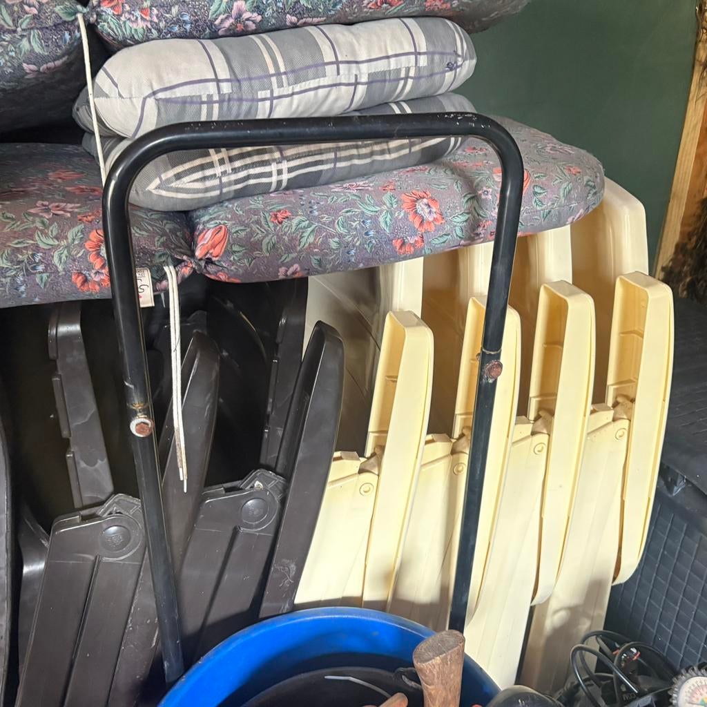 Verstelbare Tuinstoelen, Tuin en Terras, Ophalen, Gebruikt, Kunststof