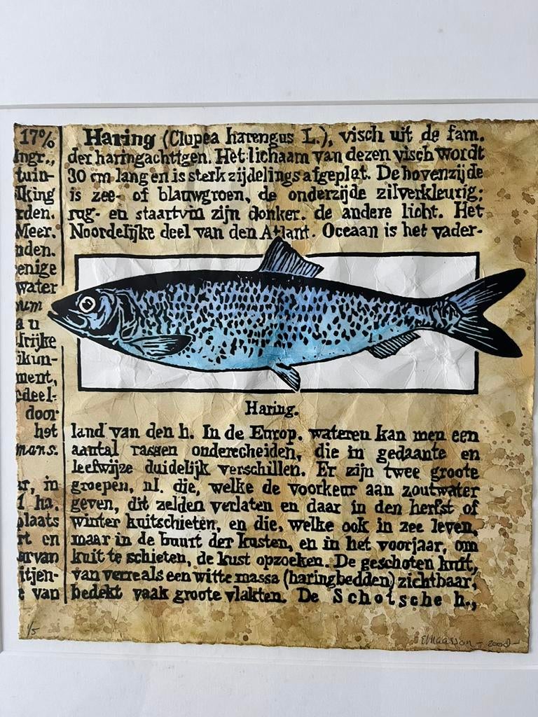 Els Maasson Kunstwerk Gesigneerd, Antiek en Kunst, Ophalen of Verzenden