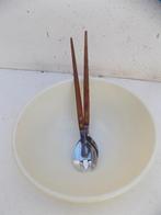 Deens design slacouvert hout metaal vintage retro, Ophalen of Verzenden, Gebruikt