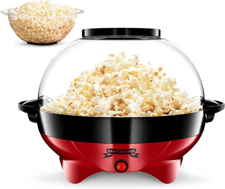 Gadgy popcorn machine zgan, Huis en Inrichting, Keuken | Potten en Pannen, Zo goed als nieuw, Overige typen, Overige materialen