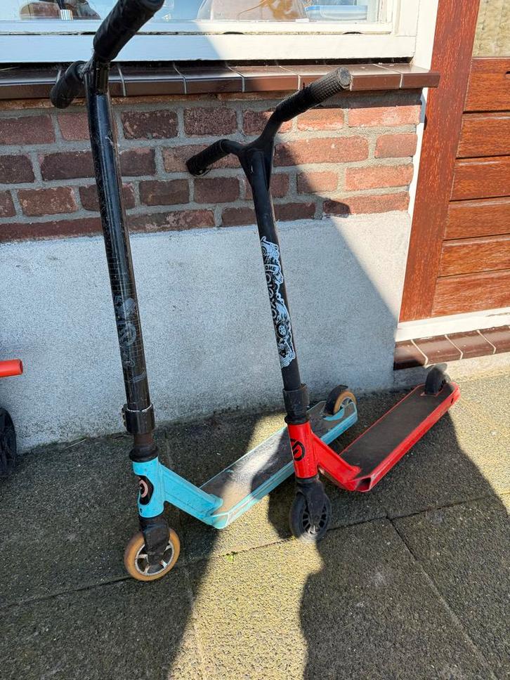 Stuntstep Oxelo - Gebruikt maar functioneel, Fietsen en Brommers, Steps, Gebruikt, Gewone step, Ophalen