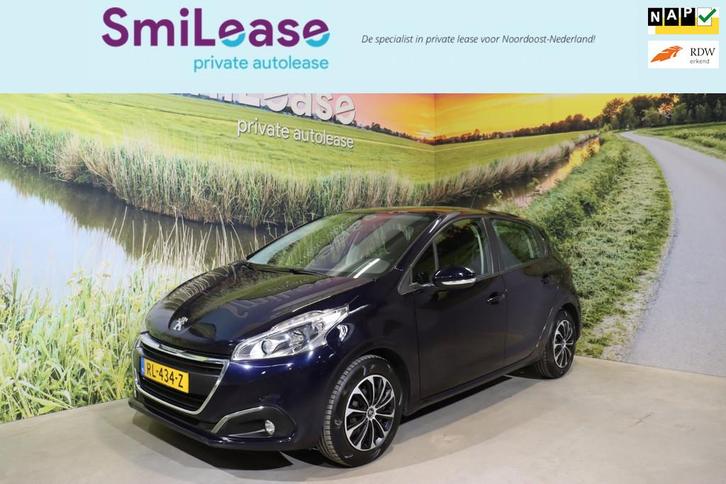 Peugeot 208 1.2 PureTech Blue Lion | Ditri.Riem | NAP | Navi, Auto's, Peugeot, Bedrijf, Te koop, ABS, Airbags, Airconditioning