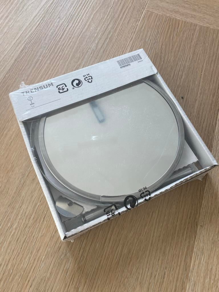 IKEA TRENSUM spiegel, Minder dan 50 cm, Rond, Nieuw, Ophalen of Verzenden