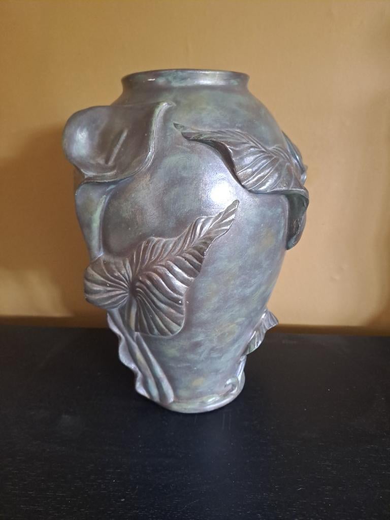 Art nouveau vaas van keramiek, Antiek en Kunst, Antiek | Vazen, Ophalen of Verzenden