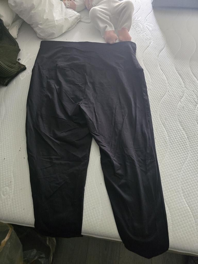 Zwangerschapsleggings (2 stuks) en sjaal, Kleding | Dames, Positiekleding, Maat 38/40 (M), Zwart, Ophalen of Verzenden, Gedragen