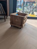Houten krat voor LP's, Ophalen, Minder dan 50 cm, Minder dan 50 cm