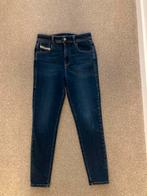 Diesel Super Skinny Jeans - Korter Model, Kleding | Dames, Ophalen of Verzenden, Zo goed als nieuw, Blauw, W28 - W29 (confectie 36)